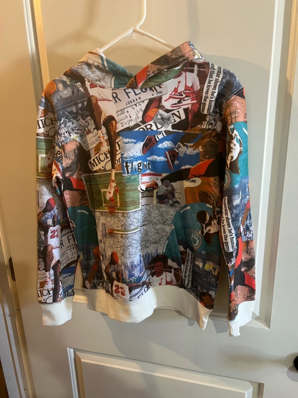 Jordan Multicolor Graphic Collage Pullover